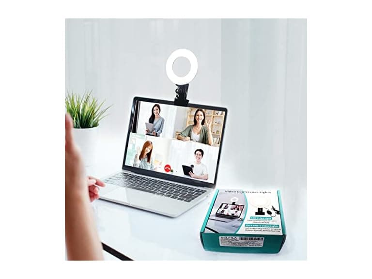 5 Portable Clip On Ring Light USB