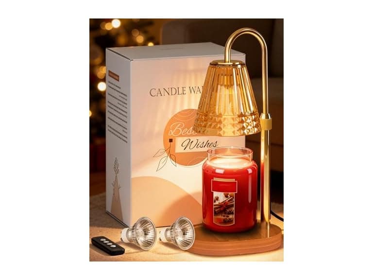 Rose Gold Candle Warmer Lamp