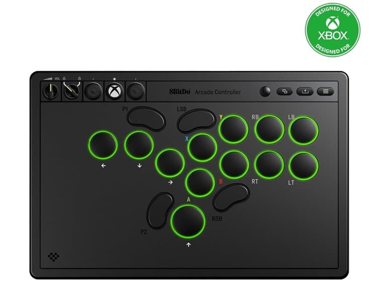 8BitDo All-Button Arcade Controller for Xbox Series X|S, Xbox One & PC