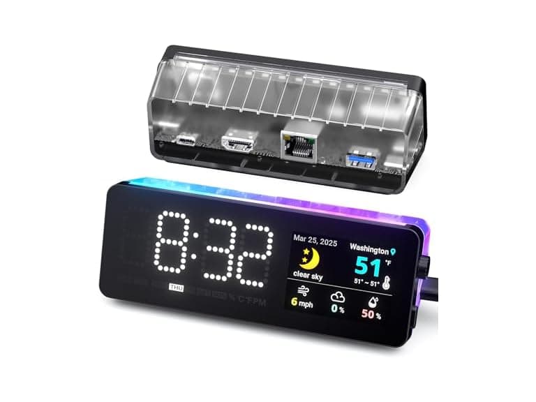 LTC Laptop Docking Station, 7-in-1 USB C Hub