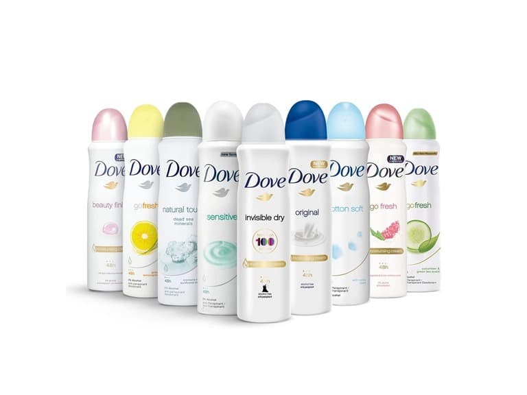 (10 Pack) Dove Deodorant Spray