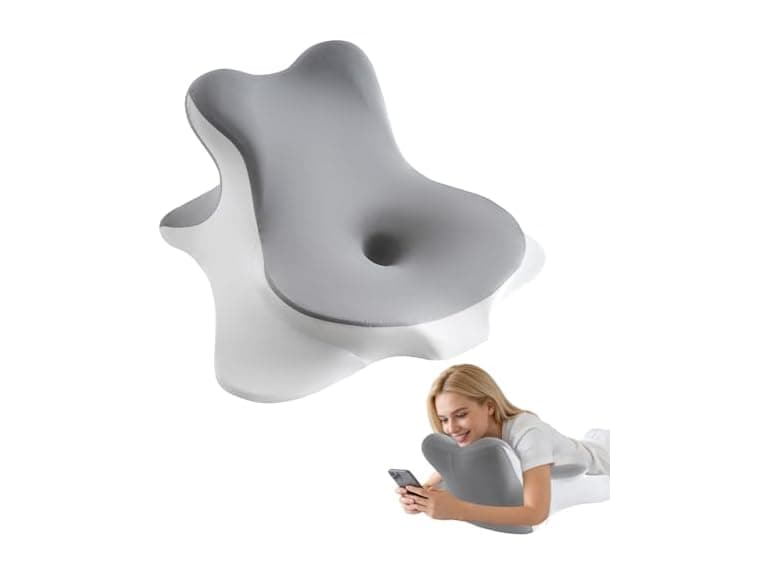MOONYOOY Reading Pillow, Gray