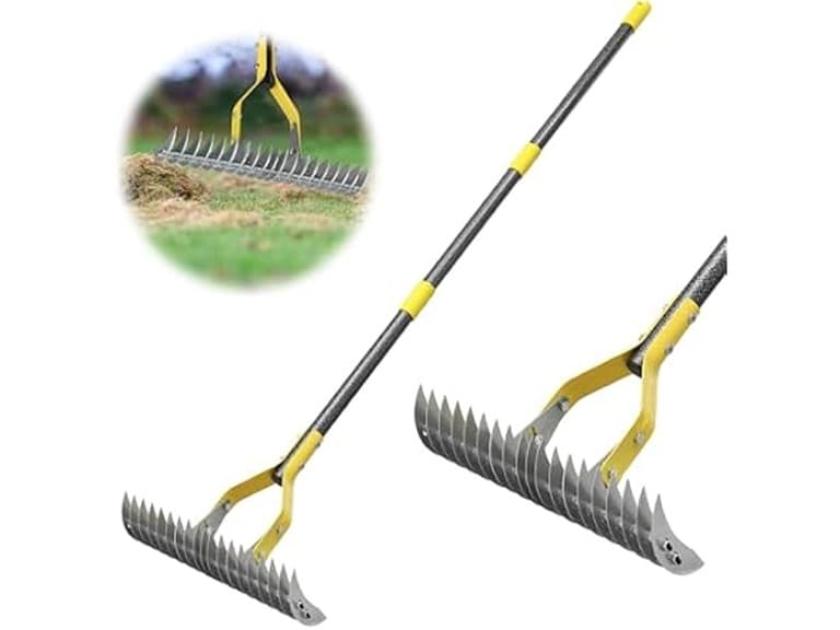 Feblomst 2-in-1 Thatch Rake 55"