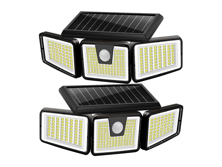 AmeriTop 2 Pack Solar Outdoor Lights