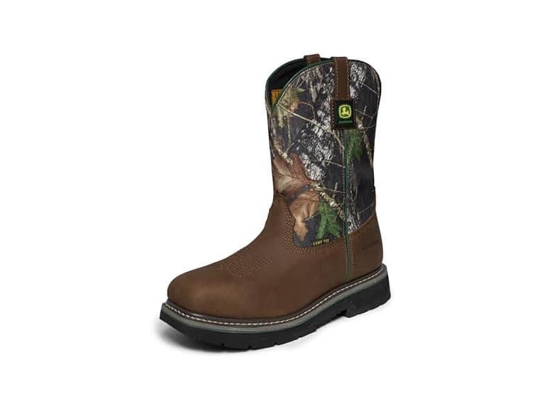 Skechers Men's John Deere Rowood Mossy Oak Shaft Boots
