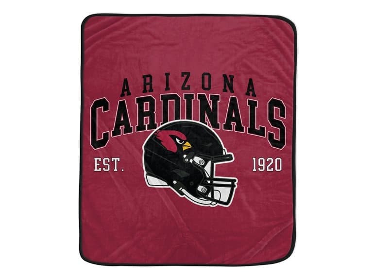 NFL Team Vintage Helmet Cozy Throw (50 x 60)