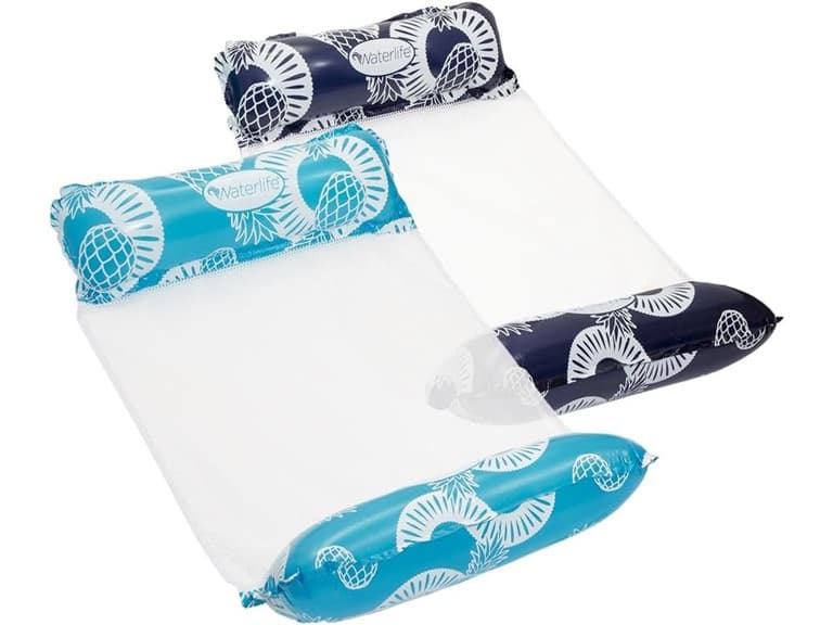Waterlife Pool Float 2pk Navy/Blue