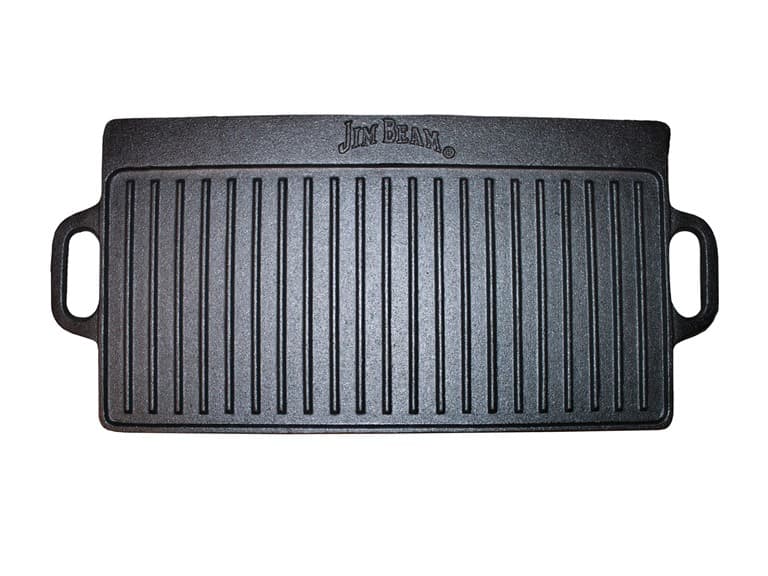 Jim Beam Cast Iron Double Sided Griddle