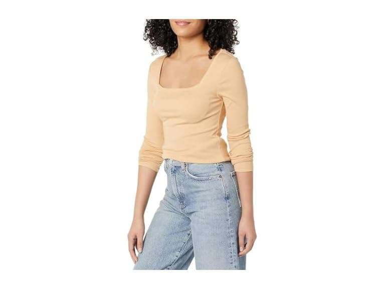 Amazon Essentials Women Slim-fit Long Sleeve Tee