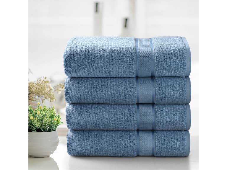 Kathy Ireland 4 Pc Plush Bath Sheets