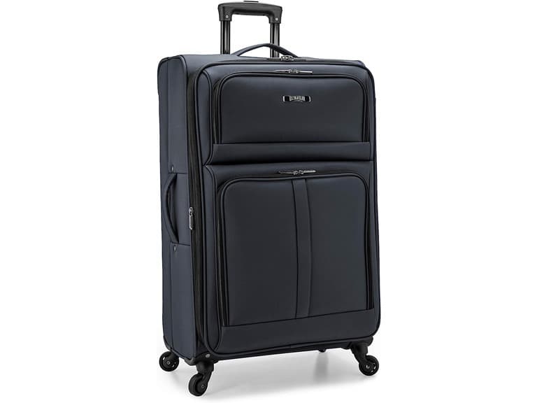 U.S. Traveler Anzio Softside Spinner, 30" Checked