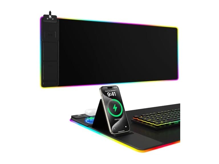 Wireless Charging RGB Gaming Mousepad