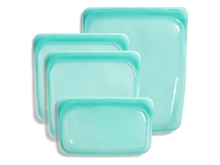 Stasher Reusable Storage Bag, Starter Kit