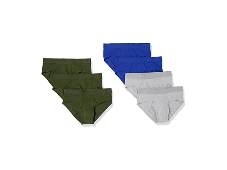 Amazon Essentials Men 7-Pack Cotton Jersey Brief