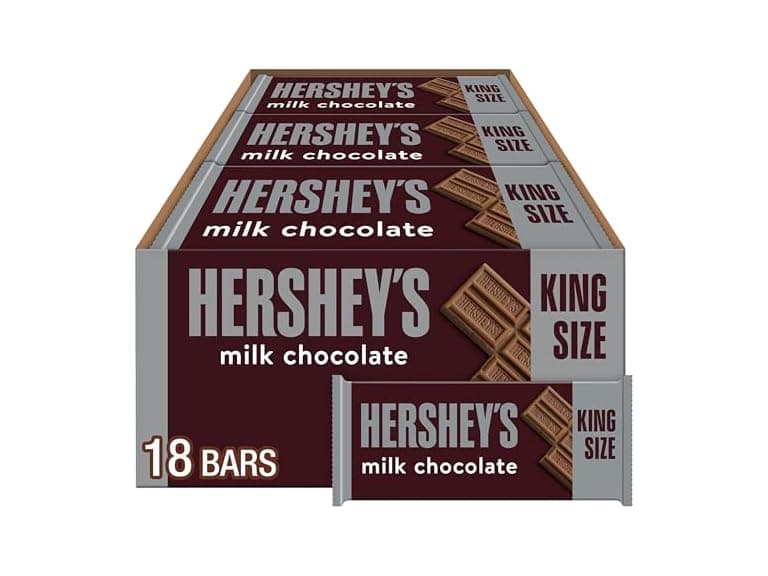 Hersheys Milk Chocolate King Size 18ct 2