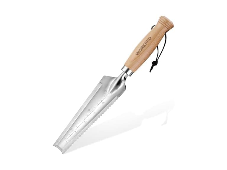 WORKPRO Garden Trowel with Wood Handle