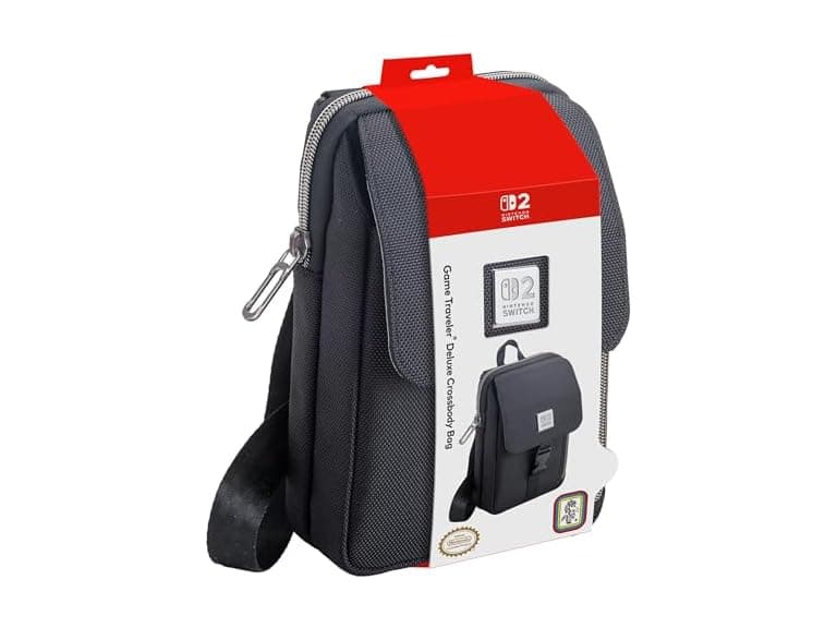 Game Traveler Deluxe Crossbody Bag for Nintendo Switch