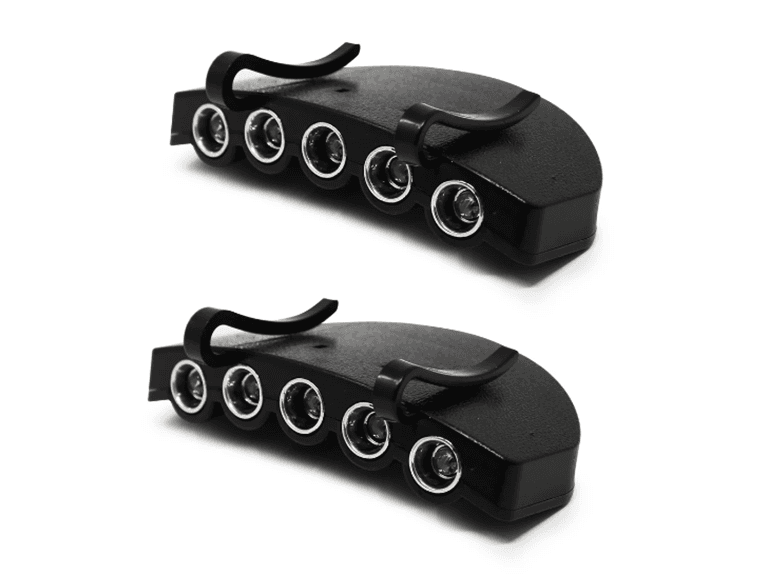Aduro 2 Pack Clip-On LED Hat Lights