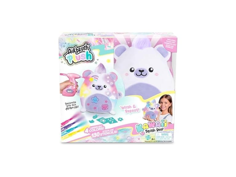 Canal Toys Airbrush Plush Kawaii Squish Bear