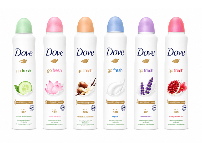 (6-Pack) Dove Assorted Antiperspirant