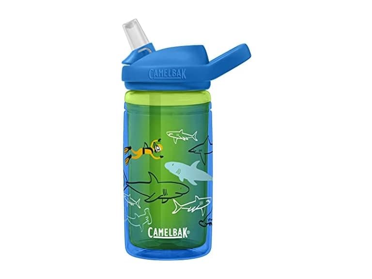 CamelBak Eddy+ Kids Bottle Scuba Sharks, 14 oz