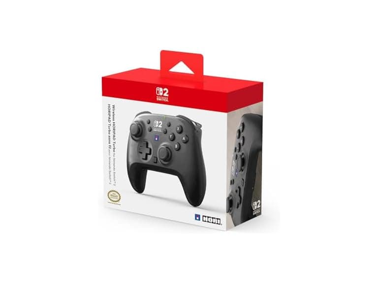 HORI Wireless HORIPAD Turbo for Switch 2 (Black)