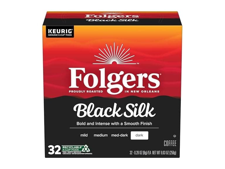 Folgers Black Silk K-Cups, 32ct