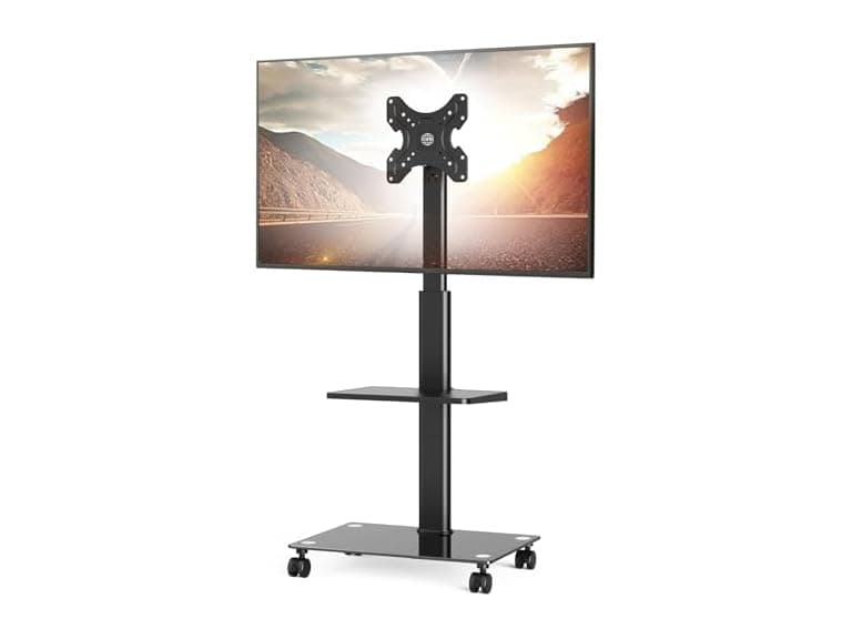 Portable Rolling Tv Stand