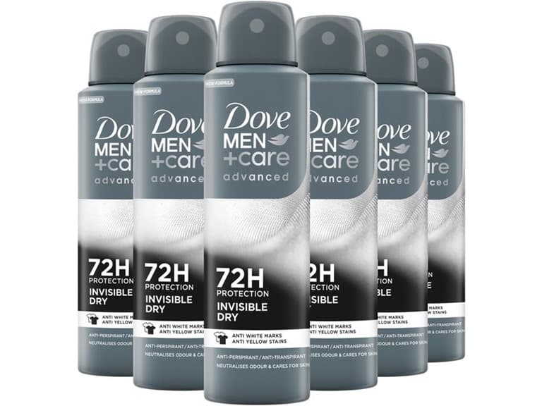 6 Pack Dove Men+Care Invisible Dry