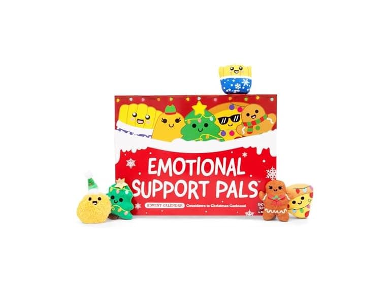 Emotional Support Plush Advent Calendar