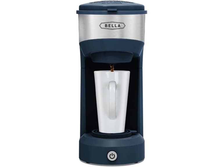 BELLA Dual Brew Single Serve Coffee Maker