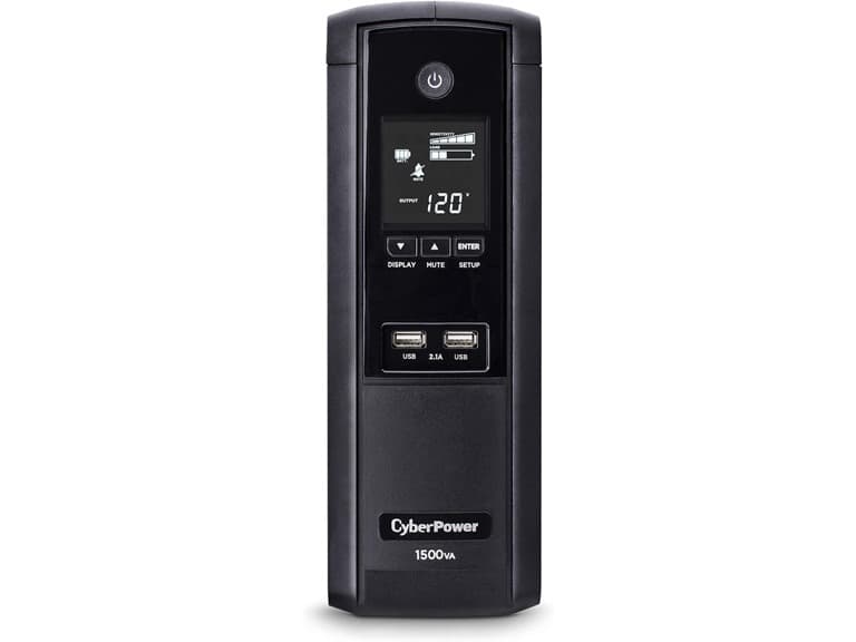 CyberPower BRG1500AVRLCD AVR UPS System (Certified Refurbished)