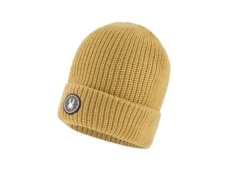 Spyder Mens Fleece Lined Cuff Logo Beanie