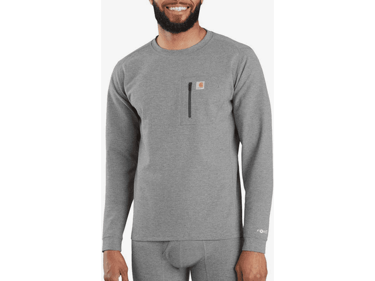 Carhartt Men Mbl110 Force Heavyweight Knit Top