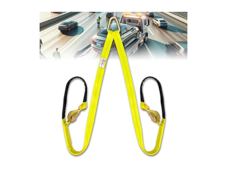 V-Bridle Tow Strap 2" x 6'