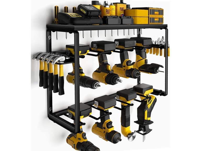 8 Drill Power Tool Organizer