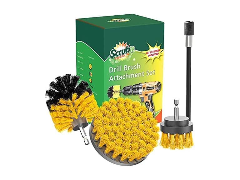 SCRUBIT Drill Brush Attachment Set