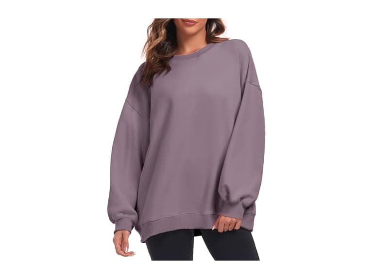 Fkeep Women Oversized Sweatshirt Women Crew Tops