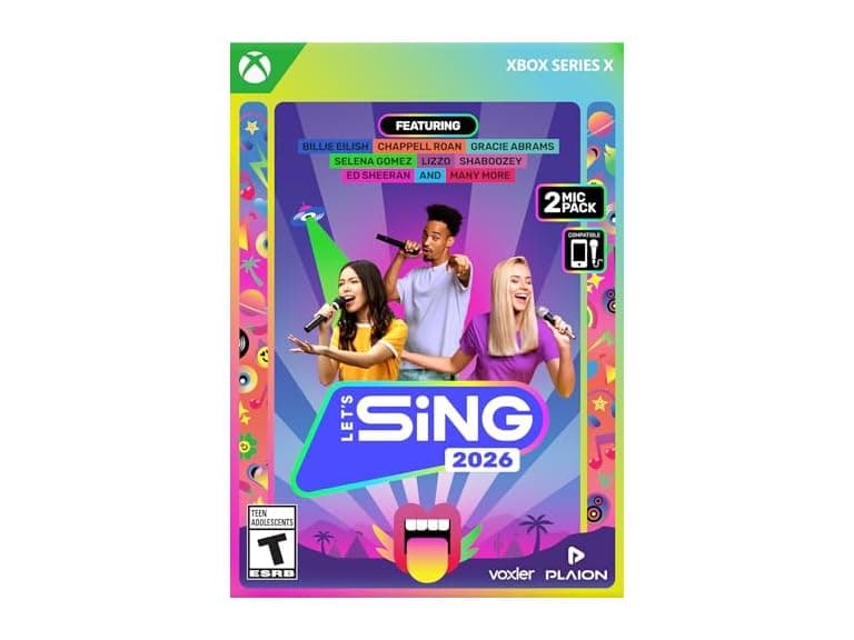 Let’s Sing 2026 + 2 Mics