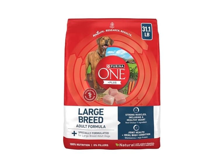 Purina One +Plus Dry Dog Food for Large Dogs