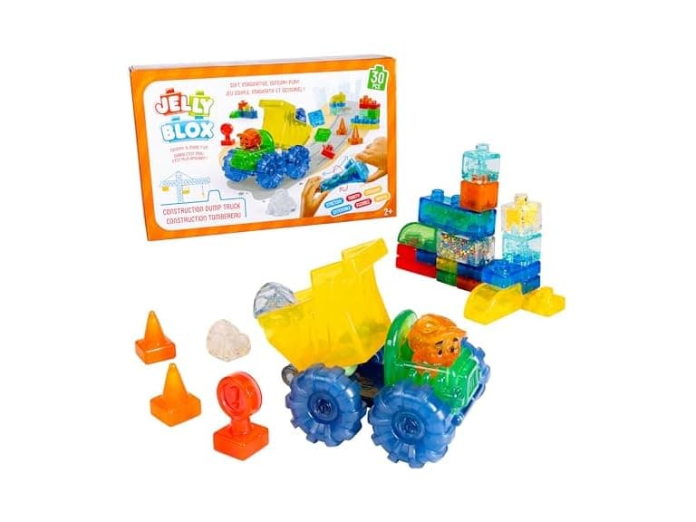Jelly Blox Construction Dump Truck Set 30 Pc