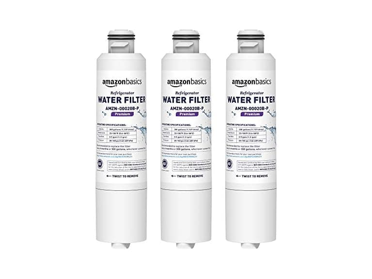 Amazon Basics Replacement Refrigerator Water Filter Cartridge