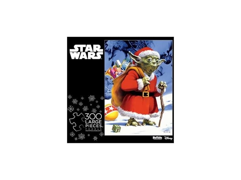 Holiday Yoda - 300 Large Piece Christmas Jigsaw Puzzle