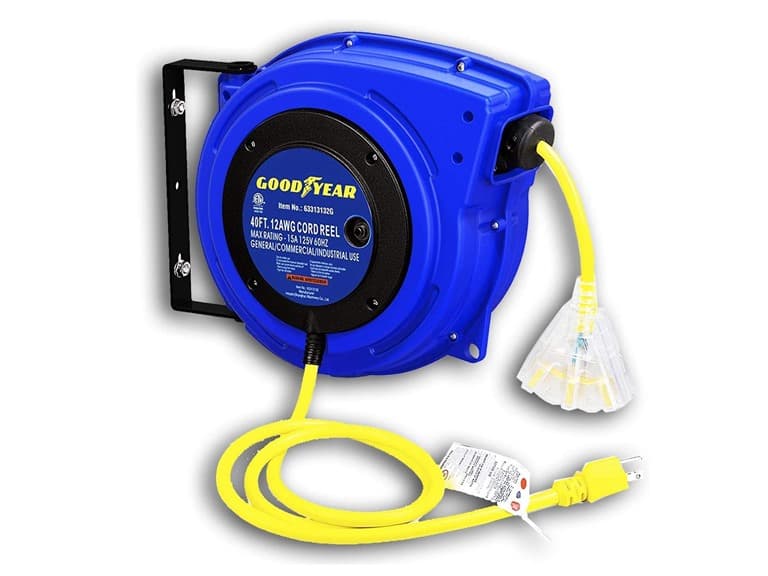 Goodyear Heavy Duty Cord Reel 40' 12AWG