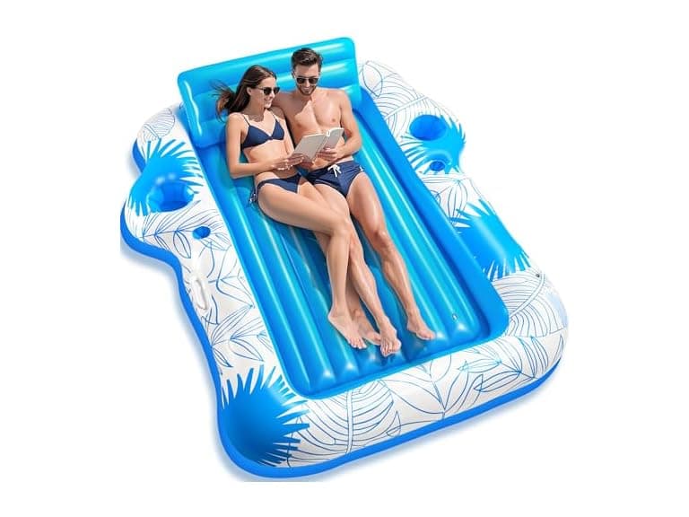 JIANYHW Inflatable Tanning Pool Float