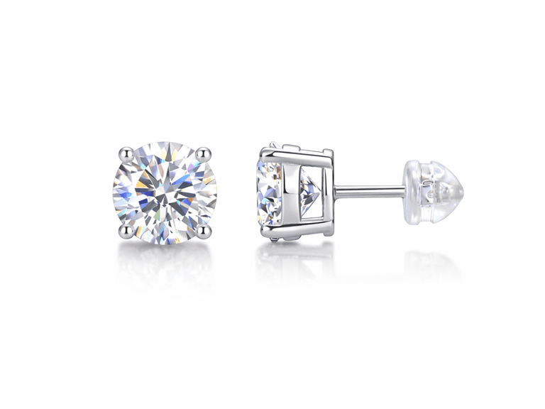 Moissanite Stud Earrings
