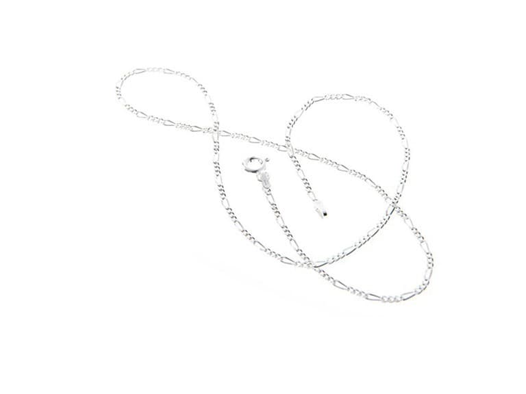 Yeidid Sterling Silver Figaro Chains 16"-30"