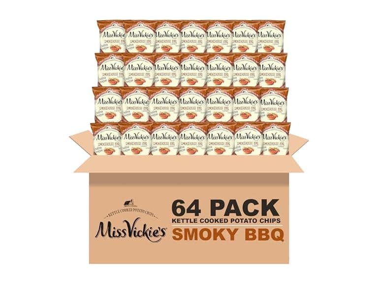 Miss Vickies Chips Smokehouse BBQ 1.375oz 64pk