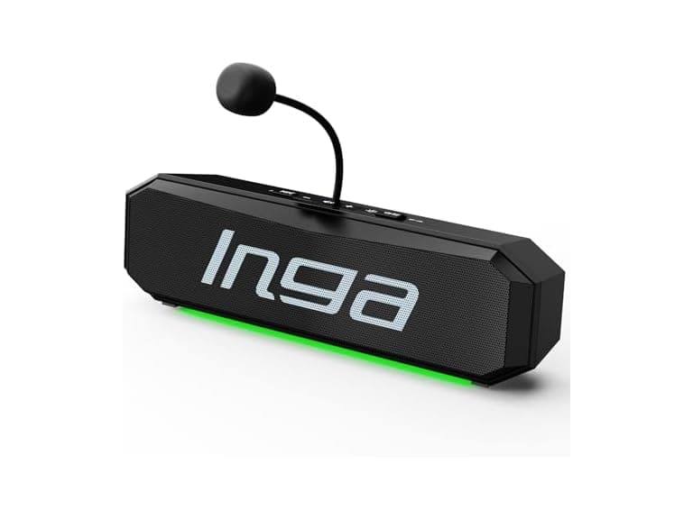 INGA Computer Speakers w/ Detachable Mic