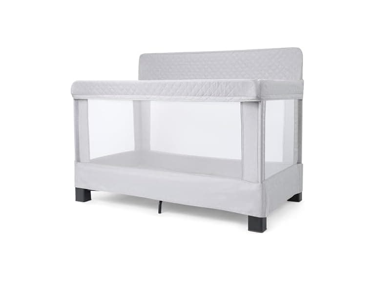 Baby Delight Horizon Full Size Crib Grey